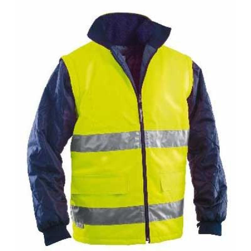 Gilet Alta Visibilità imbottito Con Maniche Staccabili P&P LOYAL