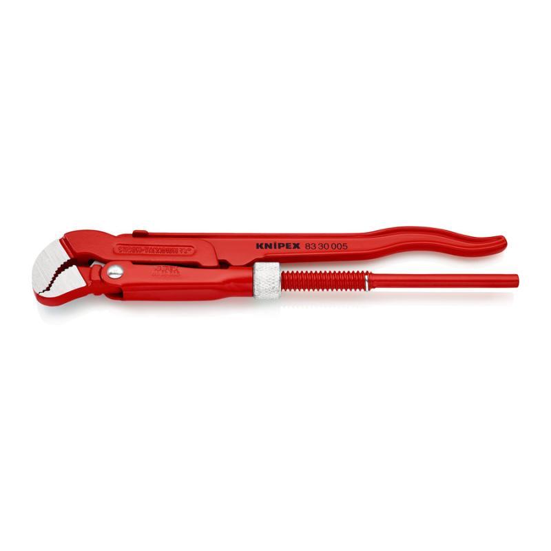 KNIPEX 83 30 005 Giratubi con ganasce ad "S" rossa, verniciata a polvere 245 mm