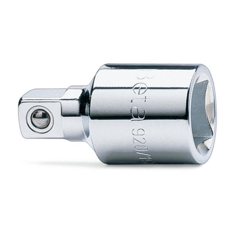 Raccordo A Mano Con Attacco Quadro Femmina 1/2" E Maschio 3/8" Cromato 920/15 Beta 009200810