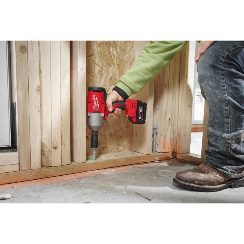 Avv. A Impulsi Alta Potenza 18 Volt 1/2" 5,0Ah Brushless Valigetta Heavyduty Con Anello Di Frizione F - Senza Batteria - M18 Blhiwf12-0X - Milwaukee 4933492787