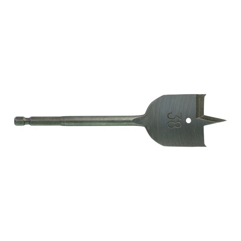 Mecchie Per Legno A Testa Piatta - Milwaukee — PUNTA A MECCHIA 38X160 MM