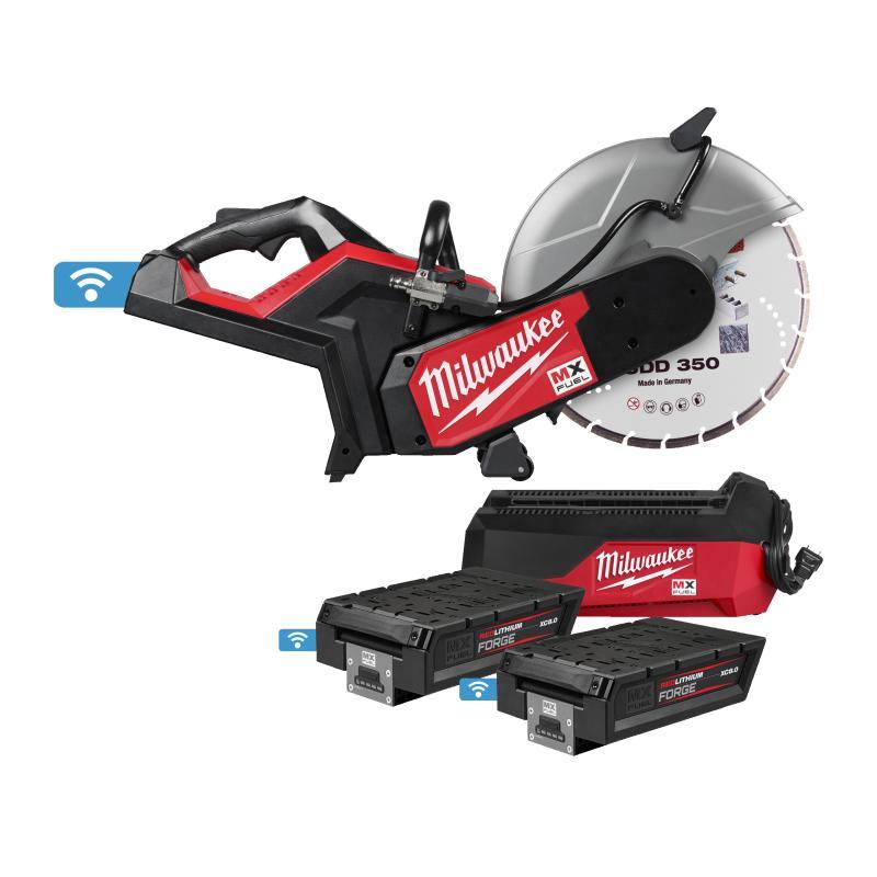 Troncatrice 350Mm Mx Fuel 2^ Generazione 8,0Ah (2 Batterie) - Mxf Cos350G2Fc-802 - Milwaukee 4933499772