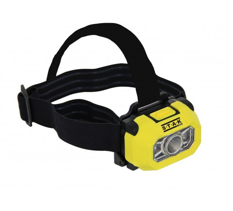 Torcia LED Atex Frontale Da Indossare Sulla Testa, Luminosità Intensa - IP67