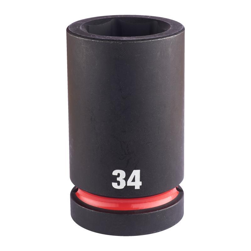 Shockwave Impact Duty Impact Sockets - Milwaukee — BUSSOLA A MACCHINA DA 1 34 mm - LUNGA