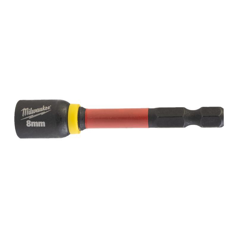 Bussole Magnetiche A Codolo Esagonale Shockwave - Milwaukee — BUSSOLE HEX 8 ATTACCO 1/4 - LUNG 65MM