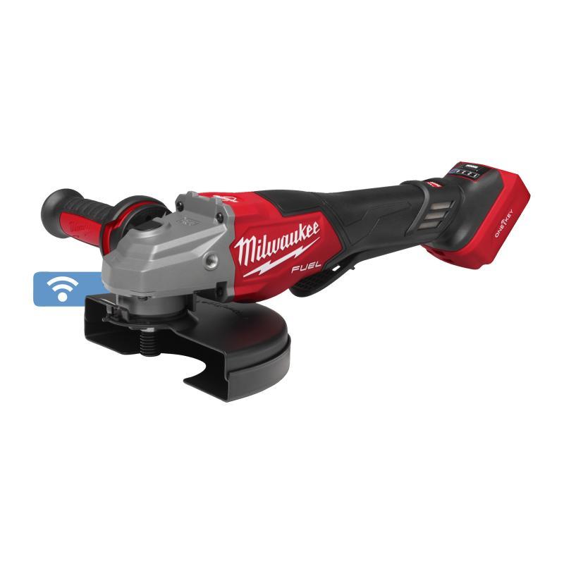 Smerigliatrice Alte Prestazioni Con Velocità Variabile 18 Volt Disco 180Mm Tecnologia Fuel Valigetta Heavyduty Avvio A Paletta - Senza Batteria - M18 Fhsago180Vxpdb2-0X - Milwaukee 4933498942