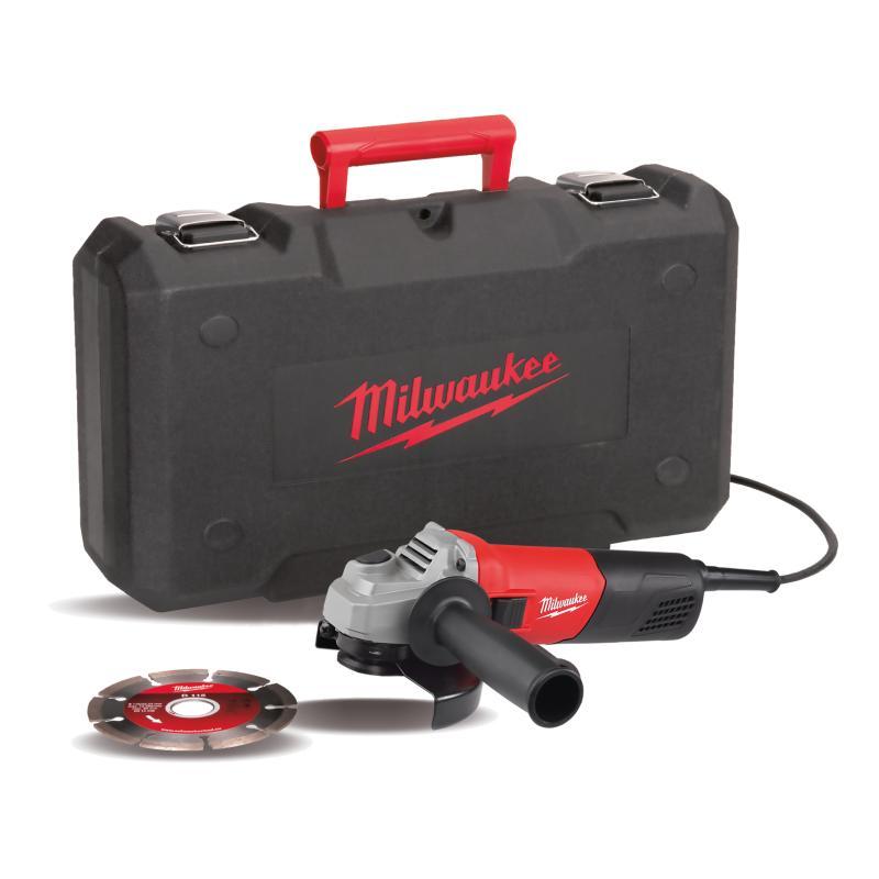 Smerigliatrice Angolare 115Mm | 800W - Ag 800-115 E D-Set - Milwaukee 4933451281