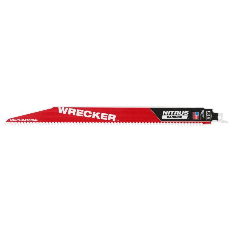 Lame Demolizione Multimateriale Wrecker Nitrus Carbide - Milwaukee — LAMA SD WRECKER NITRUS TCT Lungh. mm/Passo 300/6 1pz