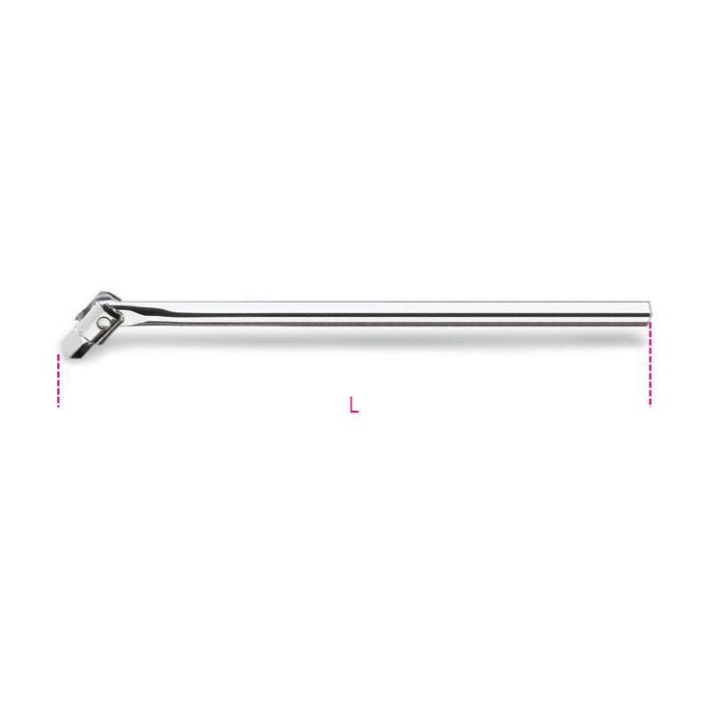 Quadro Maschio 3/4" Snodato Con Impugnatura In Metallo Cromato 928/36A Beta 009280844