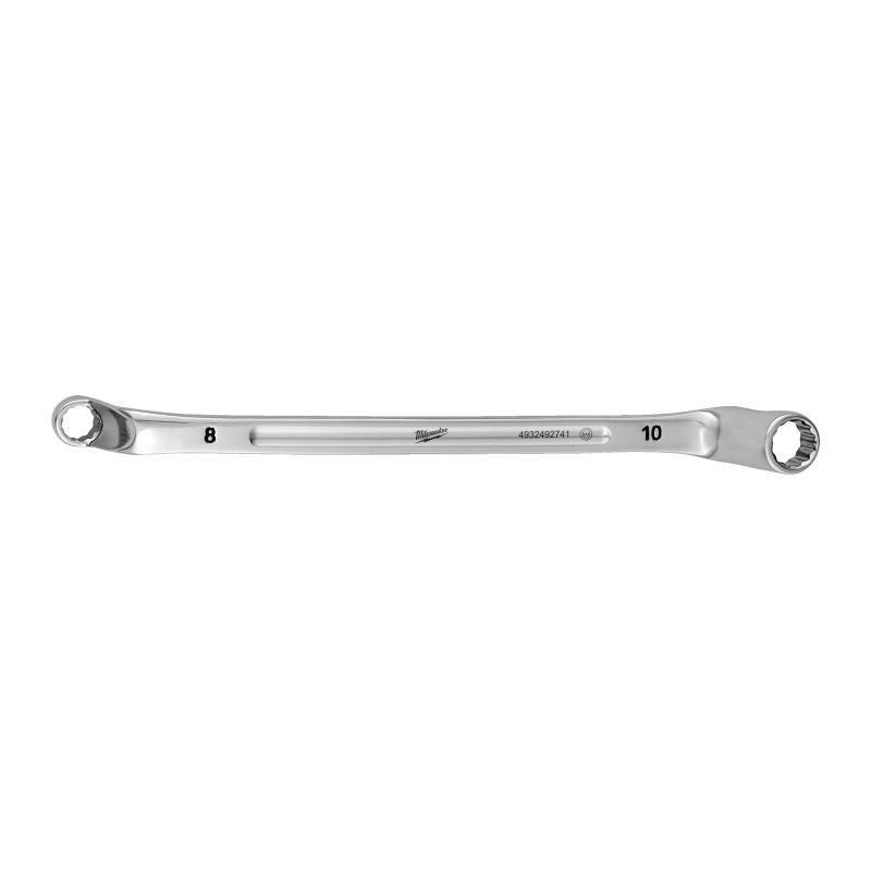 Chiavi Poligonali Doppie Curve - Milwaukee — CHIAVE POLIGONALI DOPPIE CURVA 8x10 mm