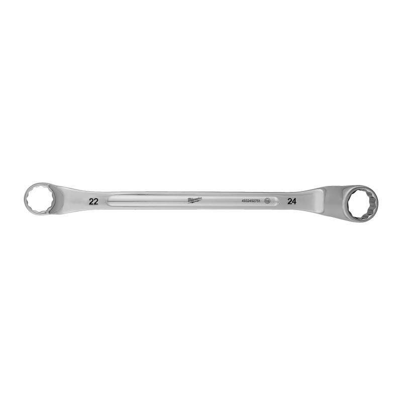 Chiavi Poligonali Doppie Curve - Milwaukee — CHIAVE POLIGONALI DOPPIE CURVA 22x24 mm