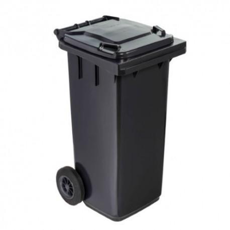 Bidone Carrellato A Due Ruote Per La Raccolta Differenziata Portata 240Lt