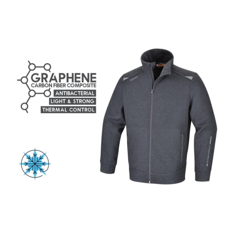 Felpa Con Zip Lunga In Graphene 7644GG Beta