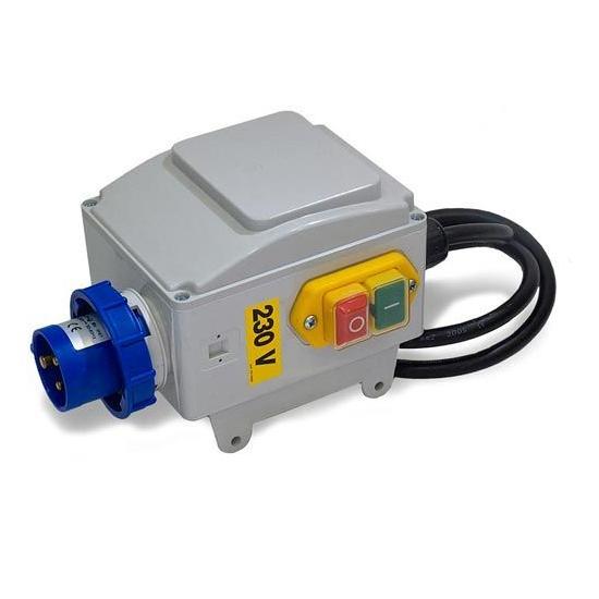 Salvamotore Per Betoniere Spina 3P 16A IP67 230V Motori Fino 2 HP
