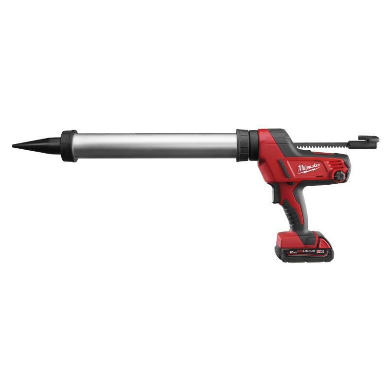 Pistola Per Silicone Tubo Alluminio 600Mm 18 Volt (1 Batteria) 2,0Ah - C18 Pcg/600A-201B - Milwaukee 4933441305