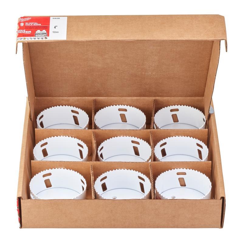 Seghe A Tazza Hole Dozer Confezioni Multiple - Milwaukee — SEGA A TAZZA 102 MM - Conf. 9pz