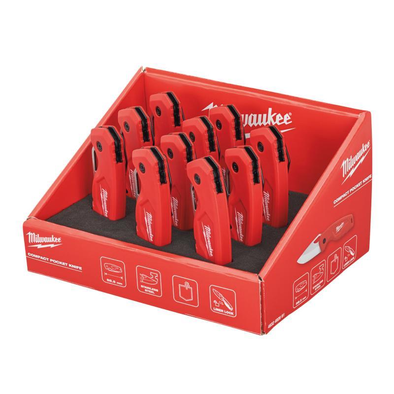 Coltellino Compatto Lama Richiudibile In Expo Da Banco - Milwaukee 4932492661