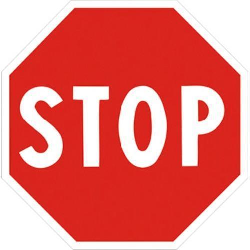 Cartello Stop Figura II 37