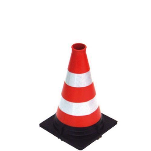 Cono Gomma Figura II 396/a Altezza 34 cm 2 Classi Rifrangenti