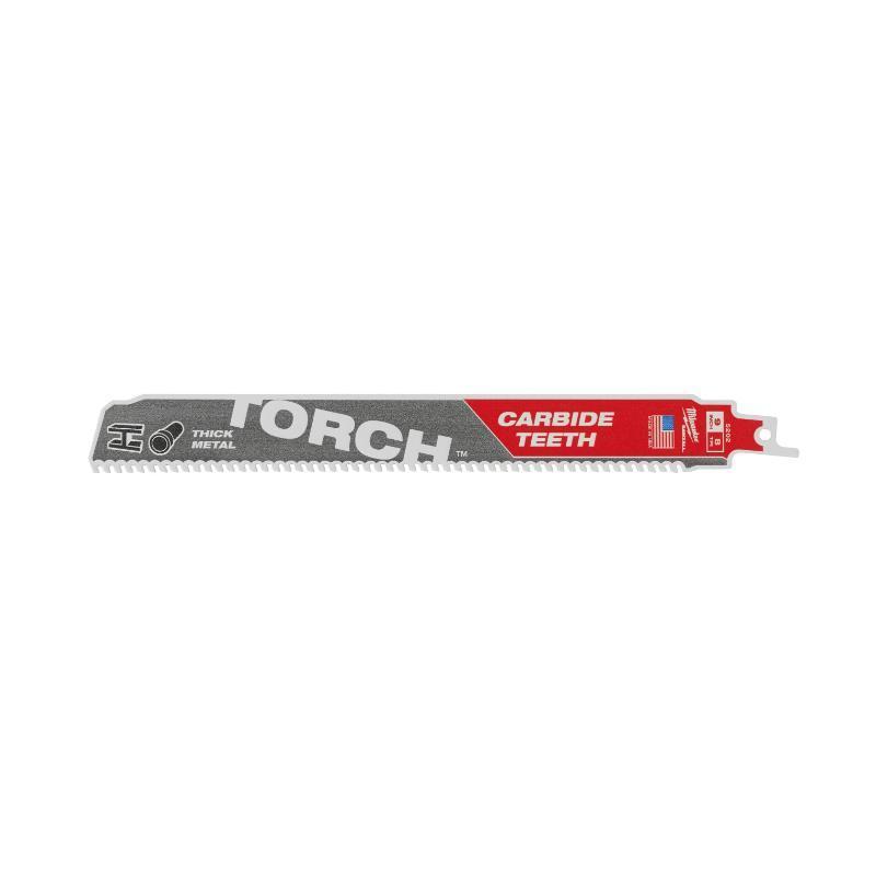 Lama Demolizione Metallo A Gattuccio TORCH™ Denti In Carburo Per Metalli da 5 a 13 mm MILWAUKEE