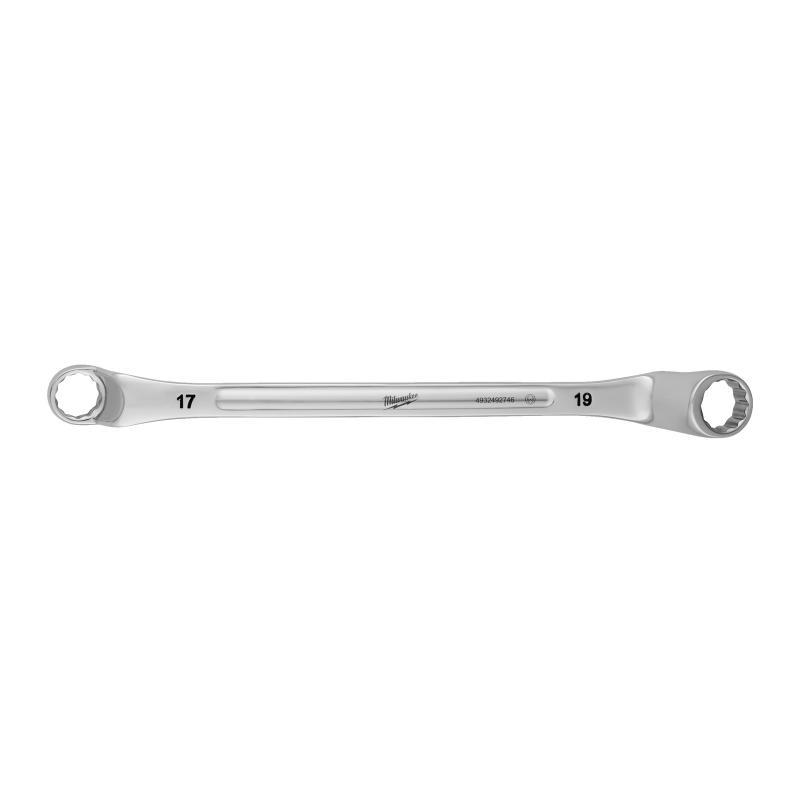 Chiavi Poligonali Doppie Curve - Milwaukee — CHIAVE POLIGONALI DOPPIE CURVA 17x19 mm