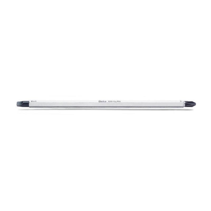 Giravite Bivalenti Per Viti A Testa Con Intaglio E Phillips® Cromato, Punte Nere 1281LPH Beta