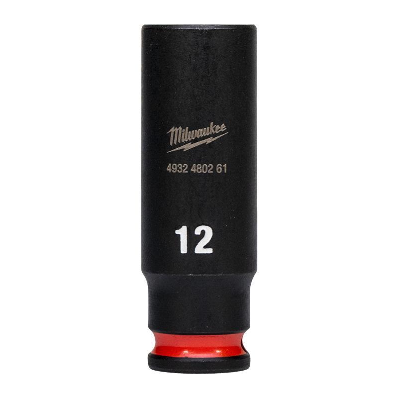 Shockwave Impact Duty Impact Sockets - Milwaukee — BUSSOLA A MACCHINA DA 1/4 12 mm - LUNGA
