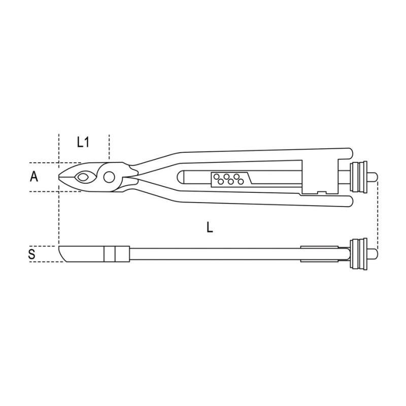 Pinza Torcifilo A Ritorno Automatico 1761 Beta 017610101