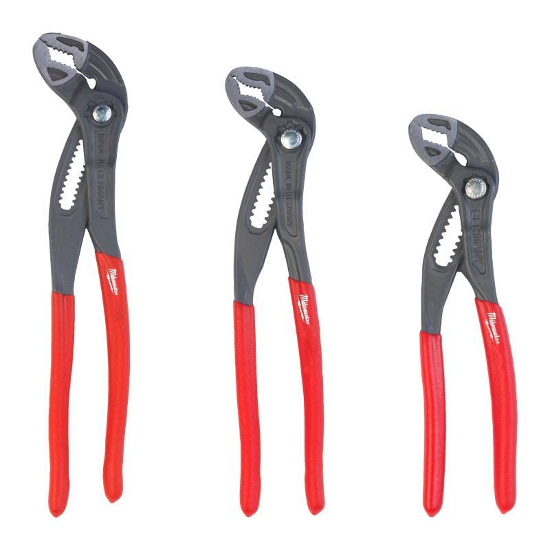 Set Pinze Pappag Regol.180/250/300Mm - 3 Pz - Milwaukee 4932498543