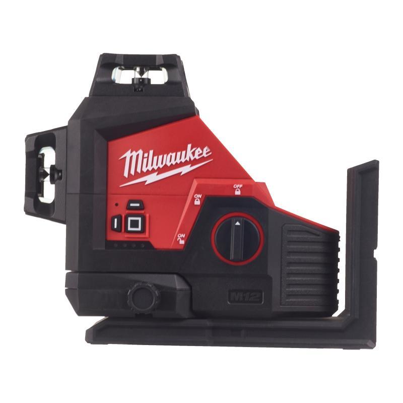 Laser Lineare Verde A Tre Linee 360° - Senza Batteria - M12 3Pl-0C - Milwaukee 4933478103