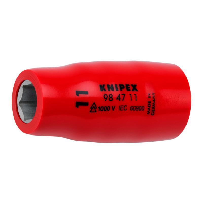 KNIPEX 98 47 11 Chiave a bussola per viti esagonali con attacco quadro interno 1/2" 54 mm