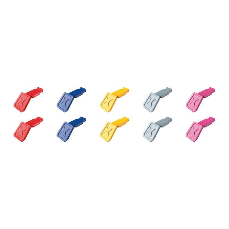 KNIPEX 00 61 10 C V01 Clip ColorCode miscela di colori 1 (10 pezzi)