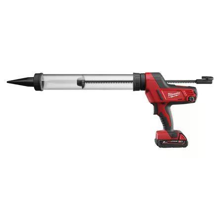 Pistola Per Silicone Tubo Trasparente 600Mm 18 Volt (1 Batteria) 2,0Ah - C18 Pcg/600T-201B - Milwaukee 4933441808
