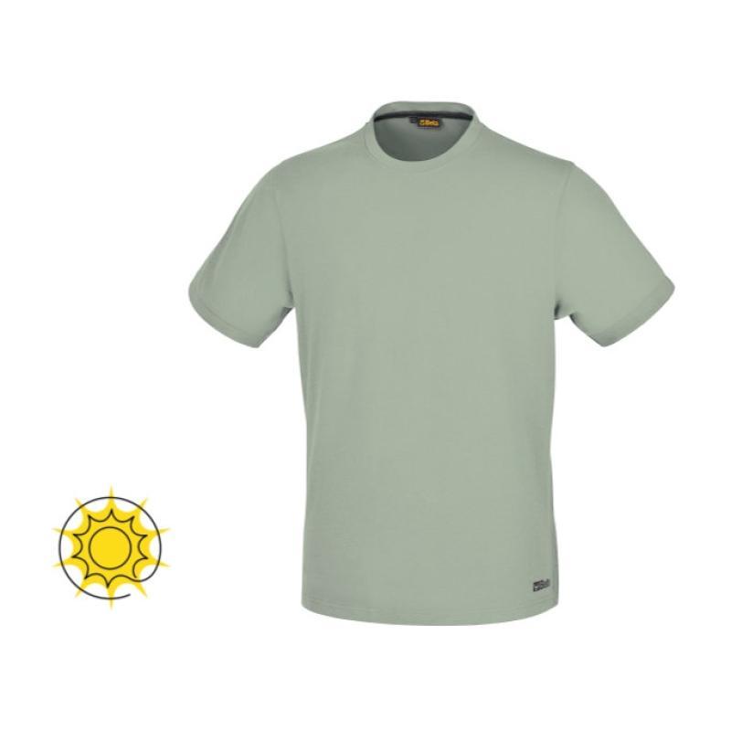 T-Shirt Work In Cotone Jersey 150 Gr, Verde Salvia 7553V Beta