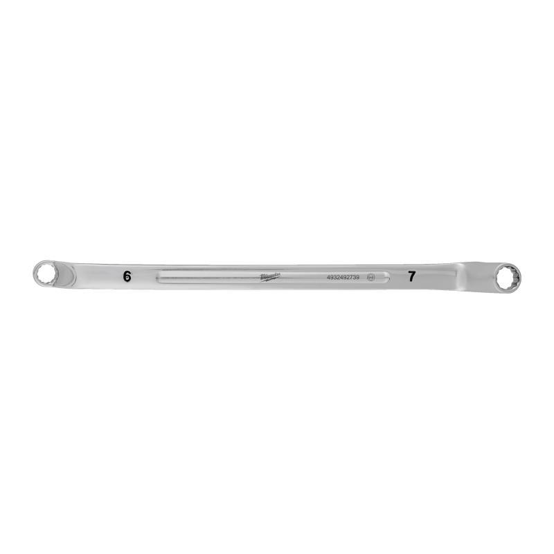 Chiavi Poligonali Doppie Curve - Milwaukee — CHIAVE POLIGONALI DOPPIE CURVA 6x7 mm