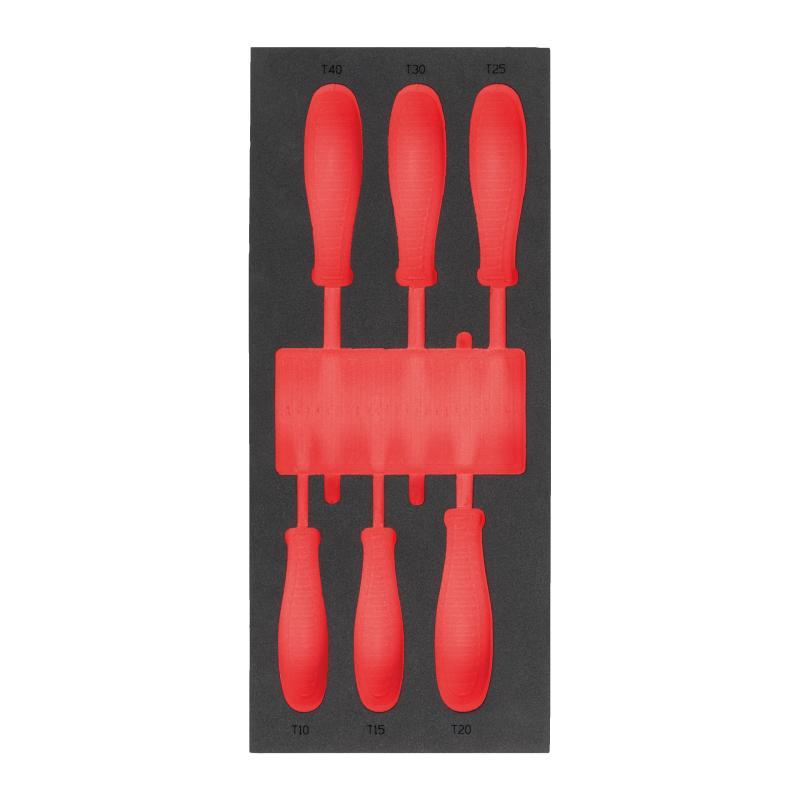 Moduli Morbidi Vuoti Per Carrelli - Milwaukee — MODULO VUOTO SET GIRAVITI TORX N°2