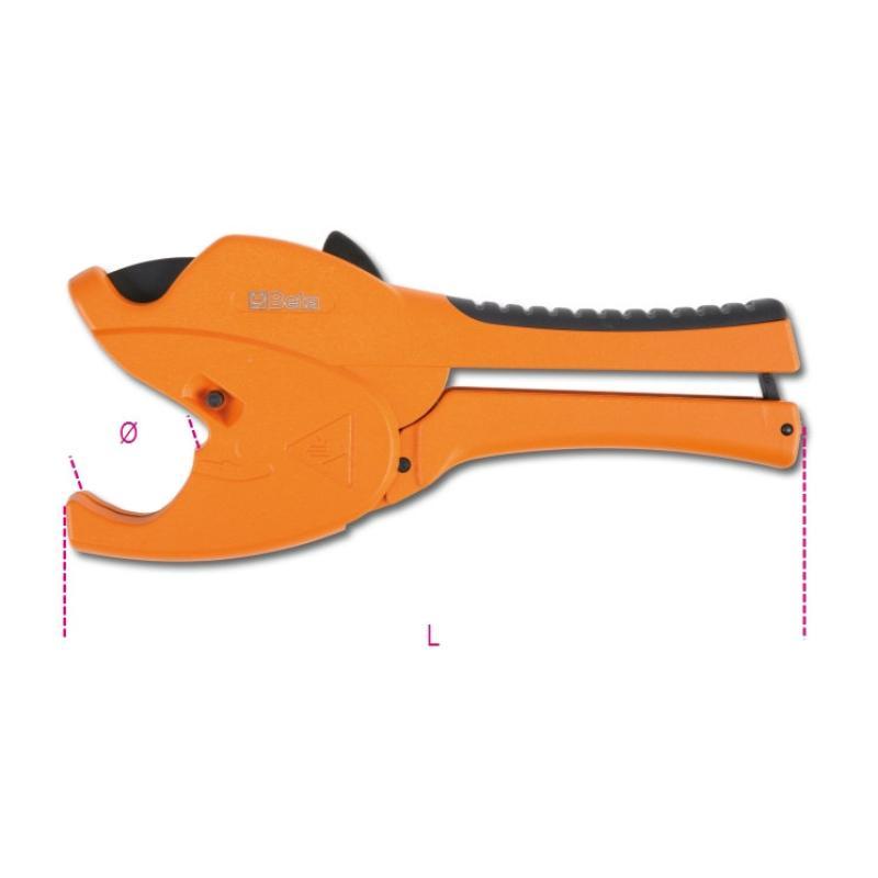Cesoia A Cricchetto Per Tubi In Materiale Plastico Con Corpo In Lega Di Magnesio 342P Beta 003420121