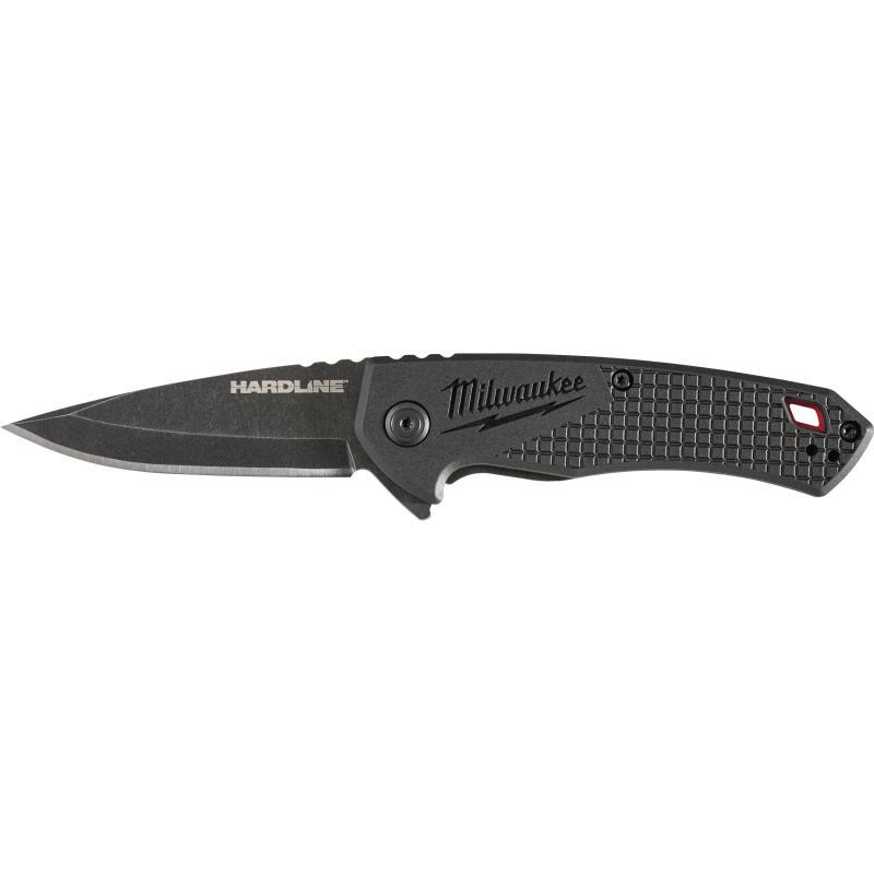 Coltello Sport Richiudibile A Lama Extra Resistente - Milwaukee — COLTELLO ''SPORT'' CON LAMA LISCIA 64 mm