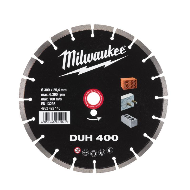 Disco Diamantato Duh Materiali Duri - Milwaukee — DISCO DIAM DUH 400MM