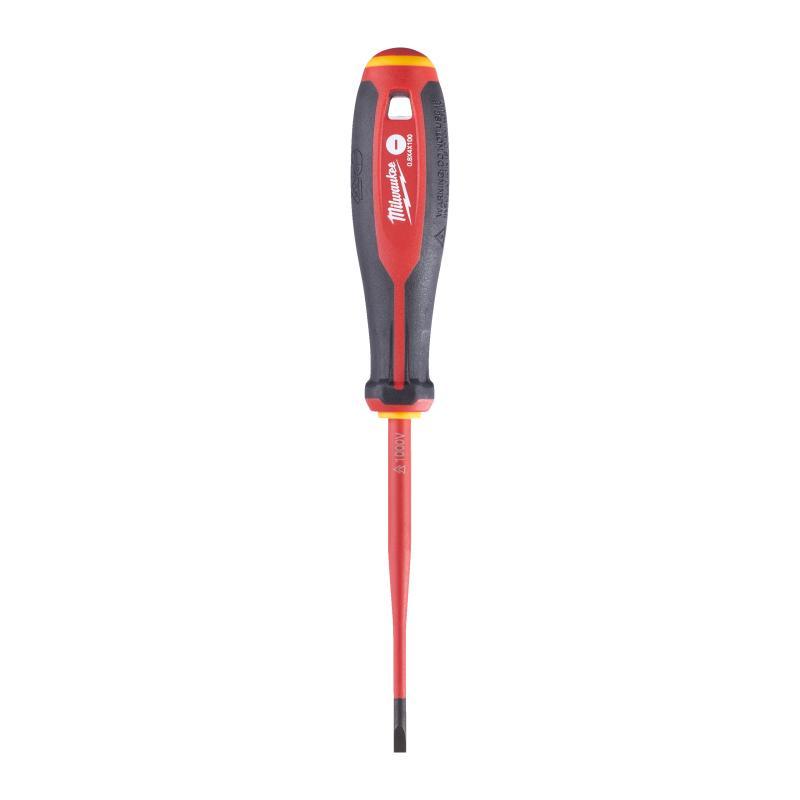 Giraviti Isolati 1000V - Milwaukee — GIRAVITI ISOLATI SLIM 1000V - A TAGLIO 0.8 x 4 x 100