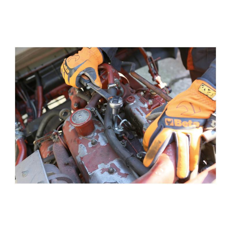 Serie Di 6 Chiavi Poligonali Aperte Per Raccordi Carburante Iniettori 1462CF/C6 Beta 014620006