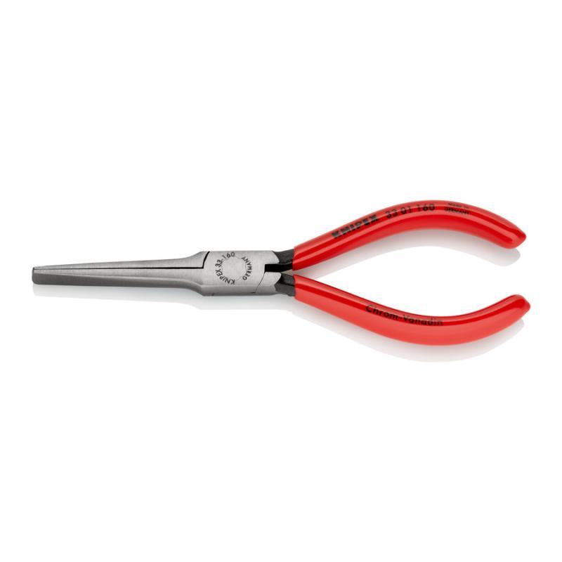 KNIPEX 33 01 160 Pinza per tessitori rivestiti in resina sintetica atramentata nera 160 mm