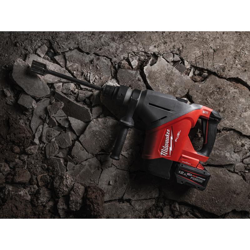 Martello Sds-Max 45Mm Classe 7Kg 18 Volt 12,0Ah Forge Tecnologia Fuel - M18 Fhaco745-122C Eu - Milwaukee 4933493446
