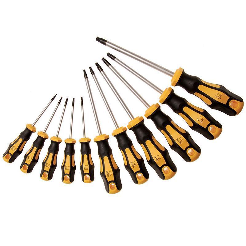 Serie 11 Pezzi Giraviti Con Impronta Torx FERMEC