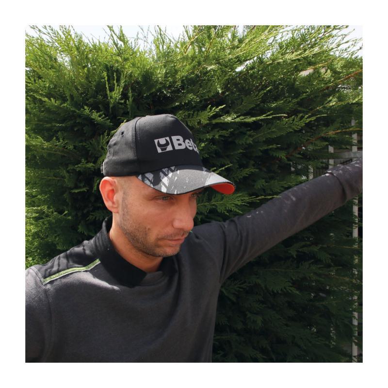 Cappellino Beta Nero, Design Classico Con Visiera Curva 7982N Beta 079820000