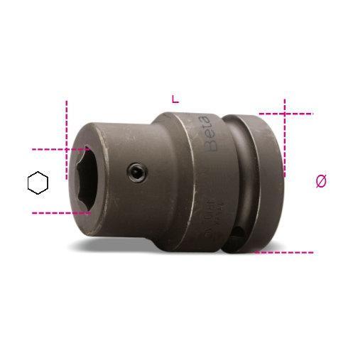 Bussola Portainserti Macchina Con Attacco Quadro Femmina 1/2" Fosfatata 727PI/16 1/2 Beta 007270015