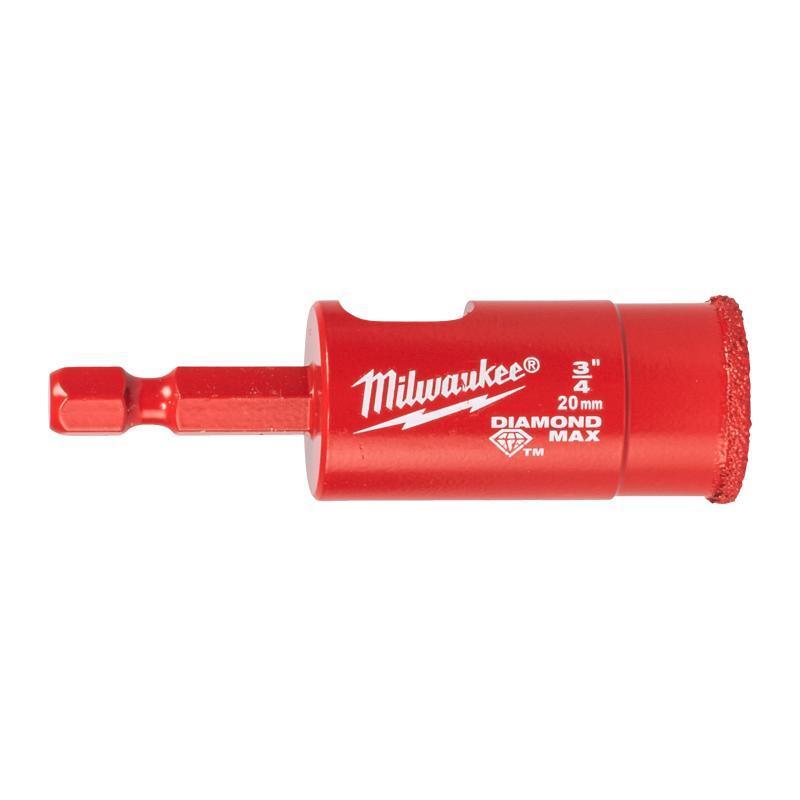 Punte Diamond Plus Secco Umido - Milwaukee — PUNTA DIAMANTATA 20X55 MM