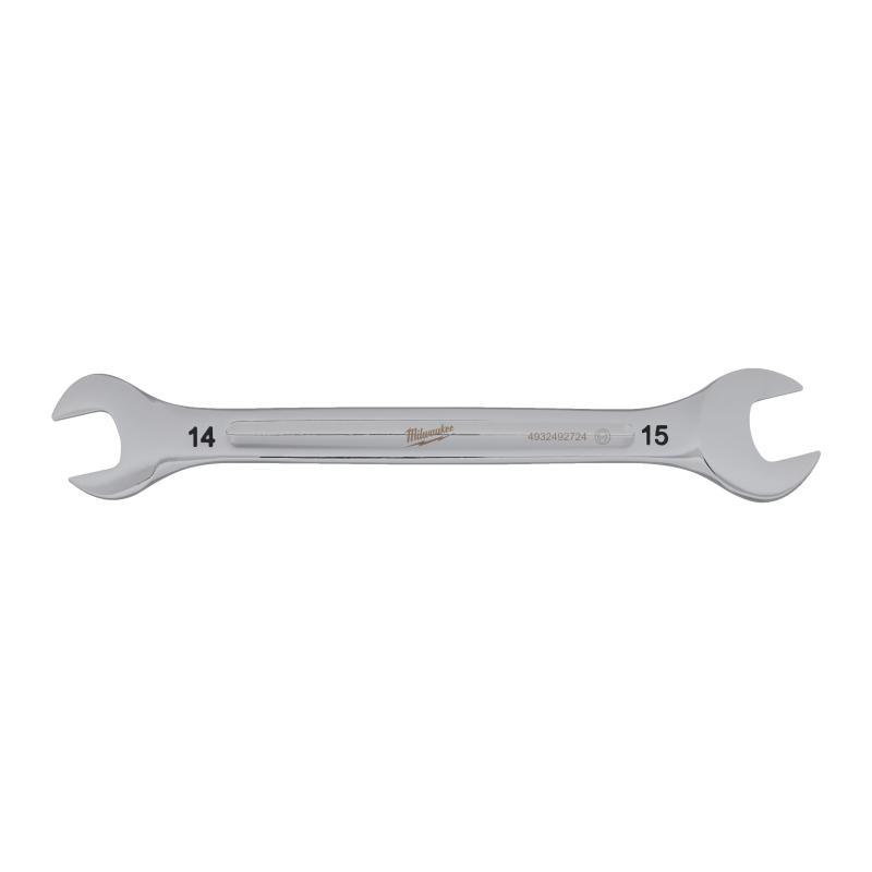 Chiavi A Forchetta Doppia - Milwaukee — CHIAVE A FORCHETTA DOPPIA 14x15mm