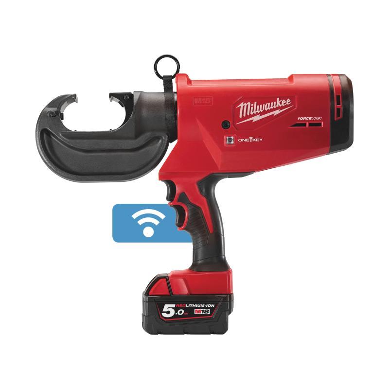 Crimpatrice Idraulica 18V 5,0Ah Con Ganascia Tecnologia One Key - M18 Hcct109/42-522C - Milwaukee 4933459273