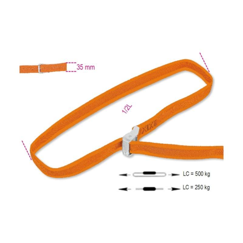 Sistemi Di Legatura Ad Anello Lc 500Kg Con Fibbia Di Serraggio Nastro In Polipropilene Ad Alta Tenacità (Pp) 8188F35 5 Robur 081880295